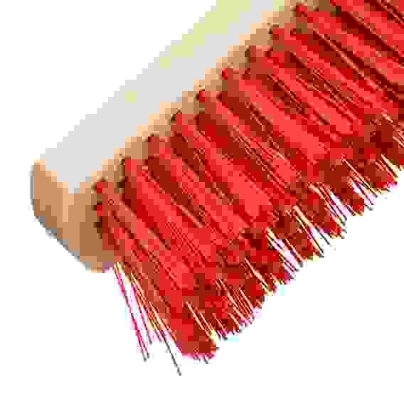 Щетка строительная 50 cм, 5 рядов, жесткая щетина, железная тулейка, без черенка// Сибртех