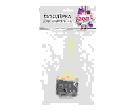 Пуходерка для кошек/собак деревянная малая с каплей ZOOexpress 5х16,5 см, арт.23022