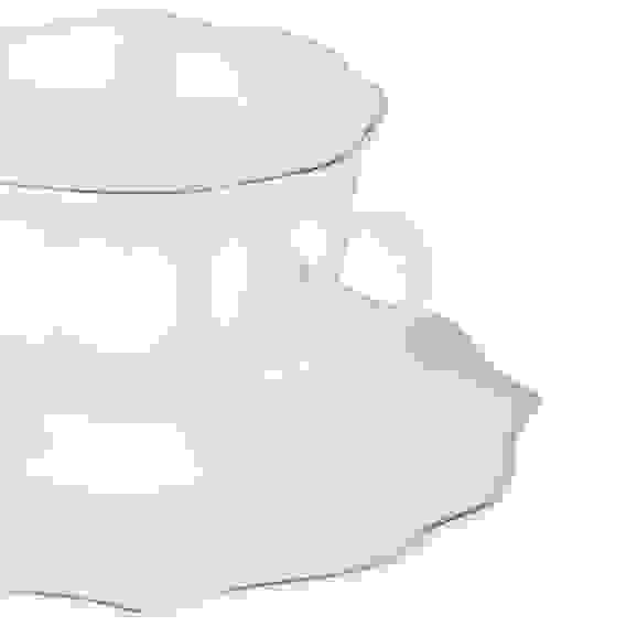 Набор чайный 2 пр., 175мл, фарфор, Лаура с золотой отводкой, MILLIMI