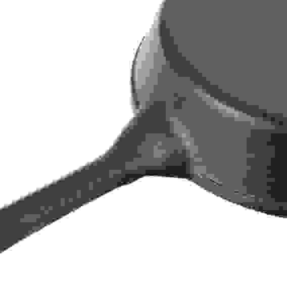 Сковорода чугун, 2 слива, d15,5см, индукция VETTA