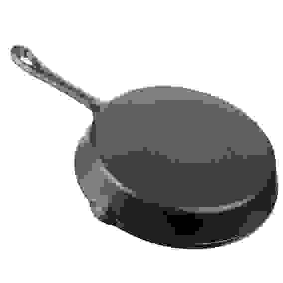 Сковорода чугун, 2 слива, d20см, индукция VETTA