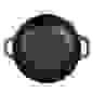 Вок чугун, d30х8,5см, стеклянная крышка, индукция VETTA
