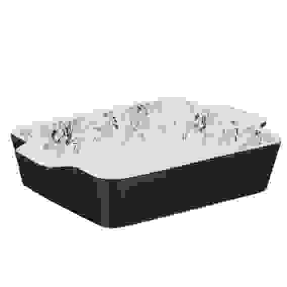 Форма для запекания и сервировки прямоугольная 28,2х19,5х5,8см, цветы, керамика, тм MILLIMI