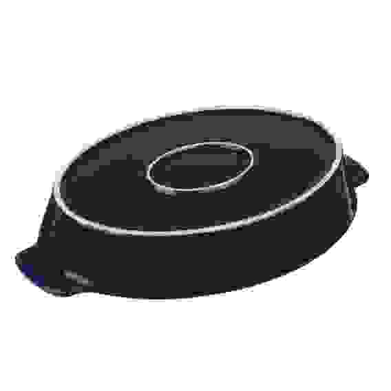 Форма для запекания и сервировки овальная 31х20,5х5см, цветы, керамика, тм MILLIMI