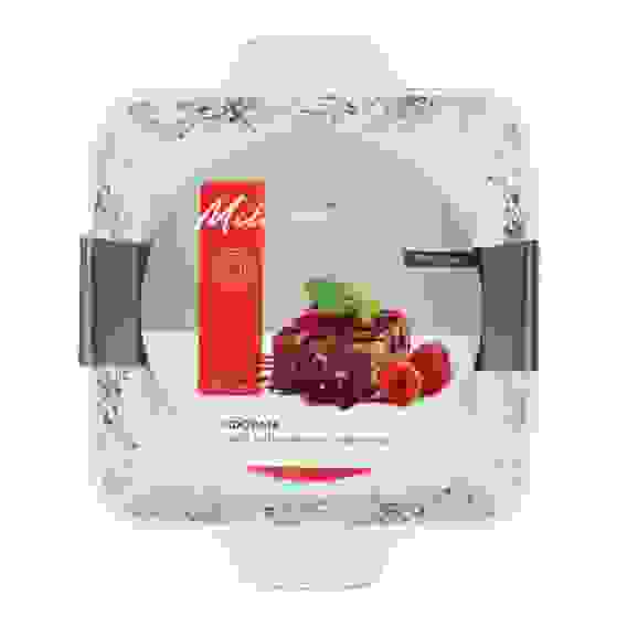 Форма для запекания и сервировки квадратная 26х21х5см, цветы, керамика, тм MILLIMI