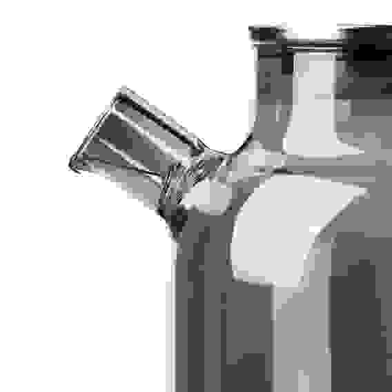 Чайник заварочный 1,8л, стекло, нерж.сталь Графит SATOSHI