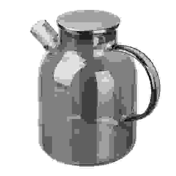 Чайник заварочный 1,8л, стекло, нерж.сталь Графит SATOSHI