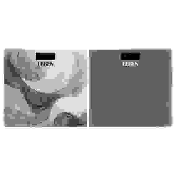 Весы напольные электронные "Grey", ЖК-дисплей, макс. нагр.до 180кг LEBEN