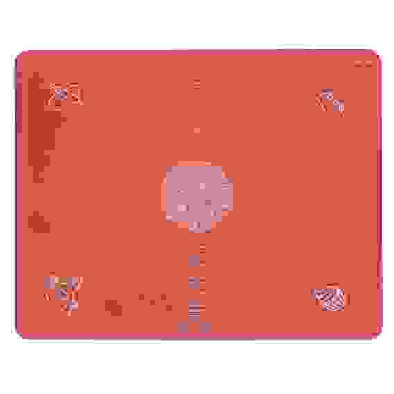 Коврик силиконовый для раскатки теста с принтом, 50х40см, 3 цвета VETTA