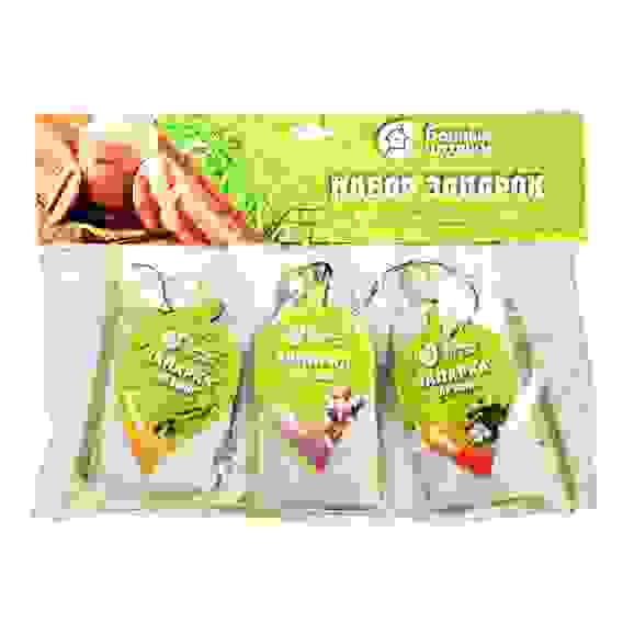 Набор Запарок в сумочке 3шт (Мята, Эвкалипт,Можжевельник) &quot;Банные штучки&quot; /10