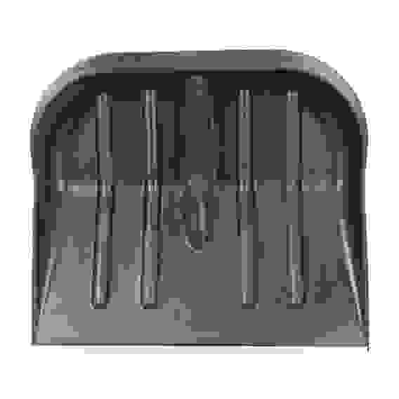 Лопата снеговая 450х400мм, Зима №3 алюм. планка, ф35