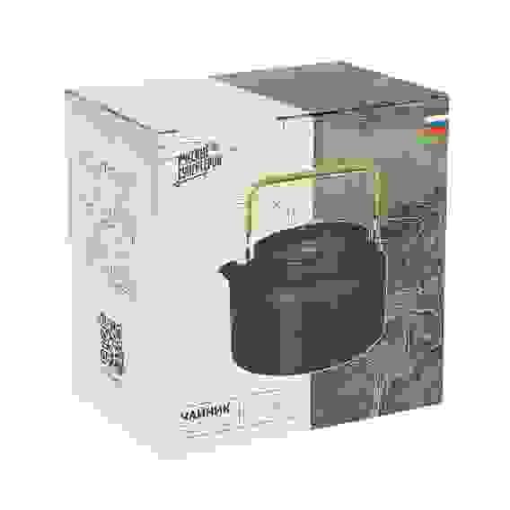 Чайник туристический Русские Супергерои, костровой, 1,8л, анодированный алюминий тм BY