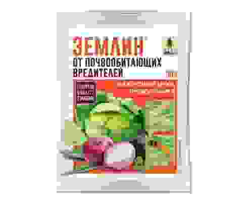 Землин 100гр. (от проволочника, капустной мухи, лукового клеща) диазинон, гранулы Грин Бэлт 01-205