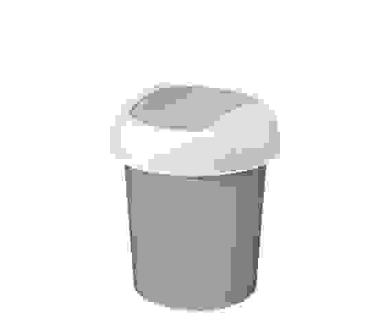 Контейнер для мусора 1л,h=15,5см,d=13см,Palm бежевый,221301527/01 Homver