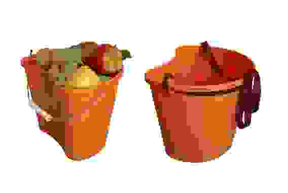 Ведро 6,5л для сбора ягод ( с лентой) Бр. 1.10/1