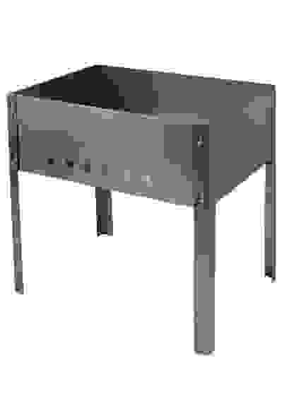 Мангал 300х250х250 мм, сборный, без шампуров, в пленке