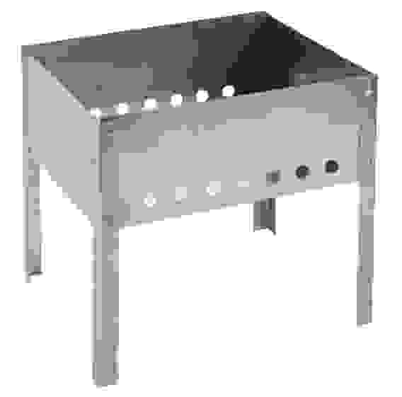 Мангал 350х250х250 0,4мм, сборный, (без шампуров), в пленке (9310)