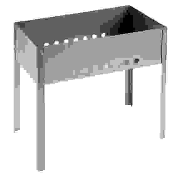 Мангал 400х250х250 0,4мм, сборный, (без шампуров), в пленке