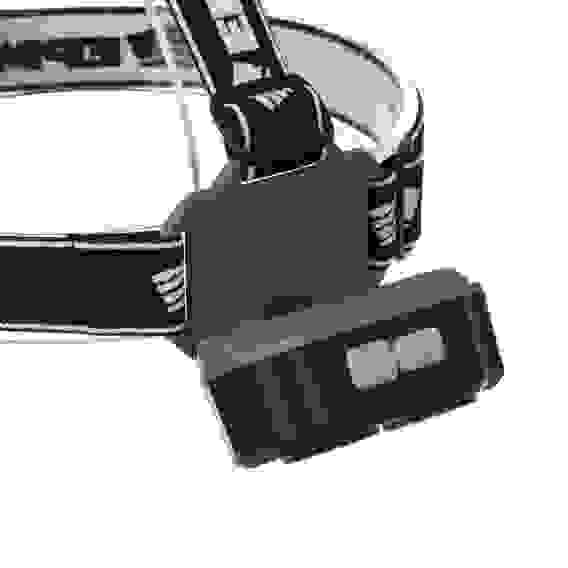 Фонарь налобный, 2 P30 LED +3 SMD, 5 режимов, 1200мАч, 7,2х4,8х4см, USB кабель, пластик тм ЕРМАК