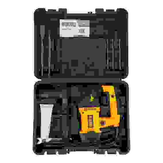 Перфоратор электрический RHVB-1250-32, SDS-plus, 1250 Вт, 5,5 Дж, 4 реж.// Denzel