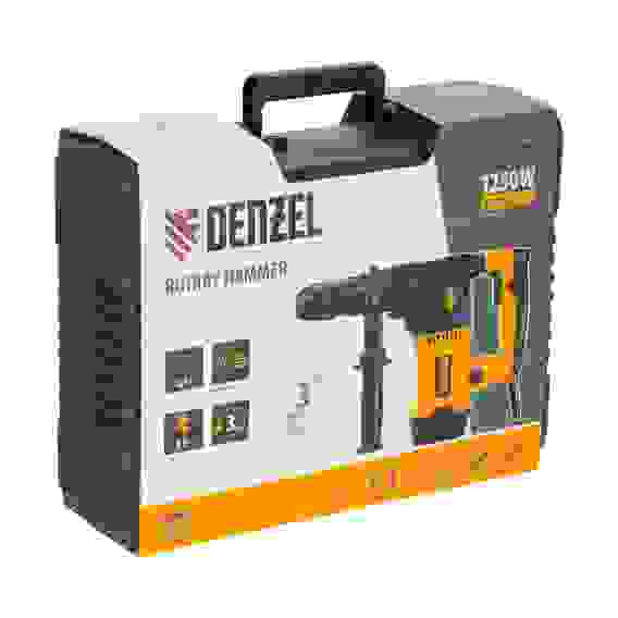Перфоратор электрический RHVB-1250-32, SDS-plus, 1250 Вт, 5,5 Дж, 4 реж.// Denzel