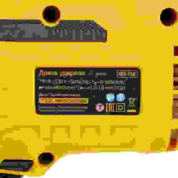 Дрель ударная IDD-750, 750 Вт, 0-3000 об/мин, 48000 уд/мин// Denzel