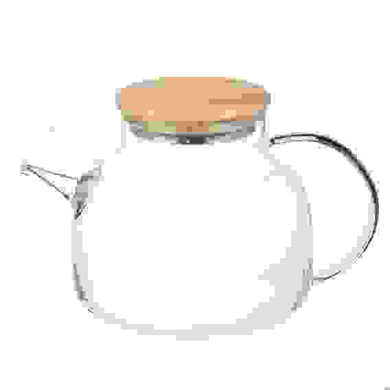 Чайник заварочный Эко, стекло, бамбуковая крышка, 1000мл тм VETTA