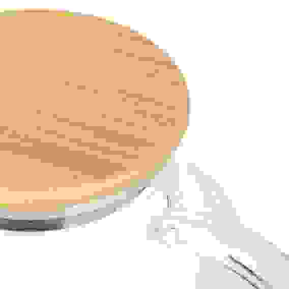 Чайник заварочный Эко, стекло, бамбуковая крышка, 1000мл тм VETTA