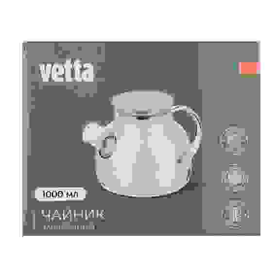 Чайник заварочный Эко, стекло, бамбуковая крышка, 1000мл тм VETTA