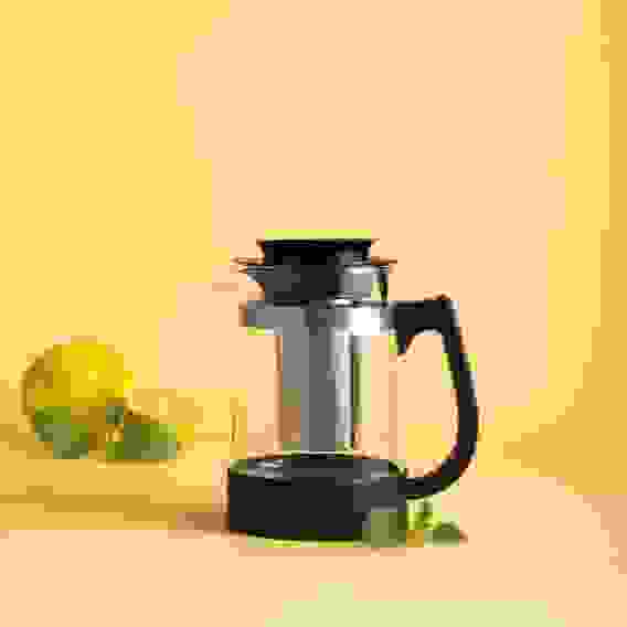 Чайник заварочный 1,0л, пластик, нерж. сталь Валори SATOSHI