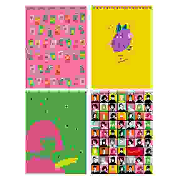 Блокнот А5 80л. на гребне BG "На позитиве"