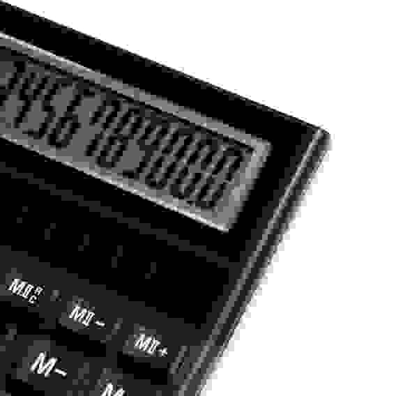 Калькулятор настольный OfficeSpace, 12 разрядов, двойное питание, 143*190*29мм, черный