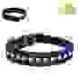 Ошейник «Бархат и стразы», 31×1.3/2 см, ОШ 22-28 см, синий
