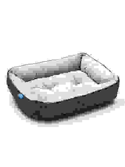 Лежанка для животных «Лофт Фрейм», 40×32×10 см, серая