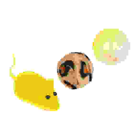Игрушка для домашних животных, 3 игрушки, пластмасса, ПЭ, VETTA