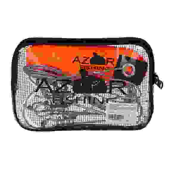 Кукан, 3,5м, 5 карабинов, поплавок, трос металл, ПВХ сумка тм AZOR FISHING