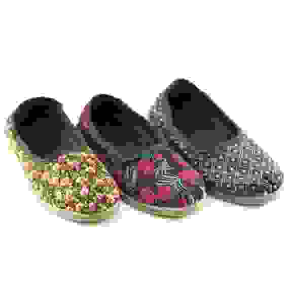 Тапки женские "Шотландка лодочка" (размер 46-47)