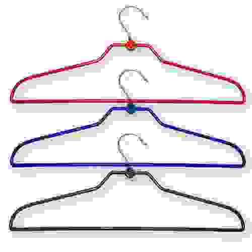 Вешалка-плечики металл 48-50 р 3 цв SH26-26