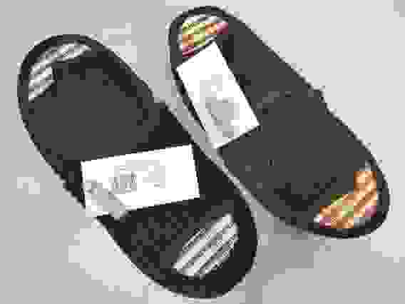 Тапки домашние мужские соломка арт. LА-743 (размер 30-31)