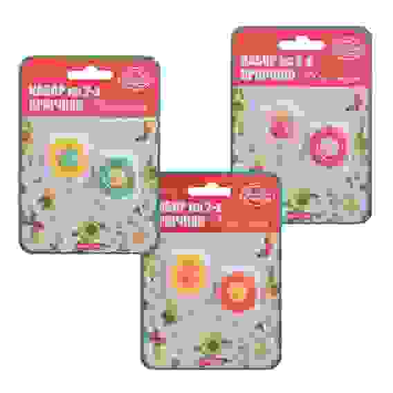 Набор из 2-х крючков &quot;Подсолнухи&quot; 4 диз mix PY27-142