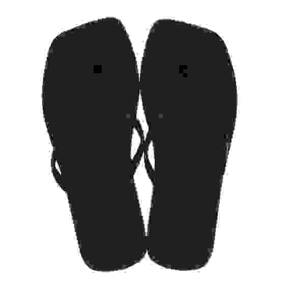 Сланцы пляжные, размер 38-39, ЭВА, черные, #1 (размер 30)