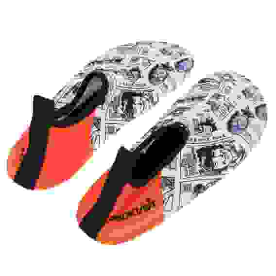 Аквашузы, полиэстер, EVA, TPR тм РЫЖИЙ (размер 45)