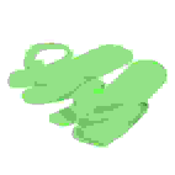 Тапочки одноразовые из ППЭ для бани и сауны "Банные штучки" в ассортименте (зеленый, белый, розовый) (размер 37-38)