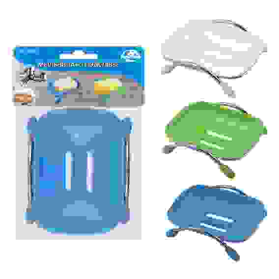 Мыльница на подставке 3 цв DH34-9