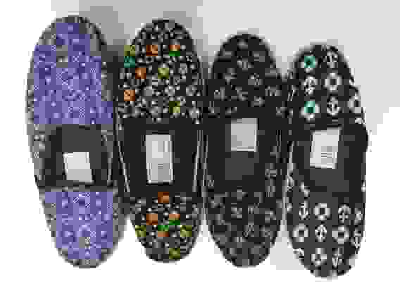 Шлепки велюр (размер 45)