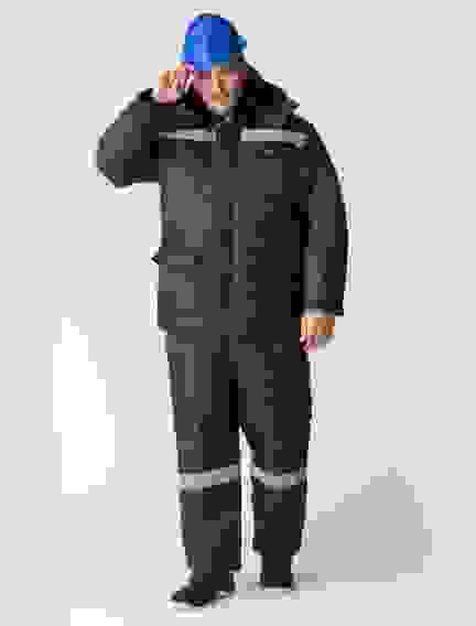 Акция!Костюм зимний "Мастер" п/к т-синий (тк Оксфорд ) (XXXXL)