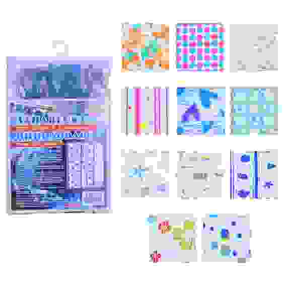 Занавеска для ван. винил 180*180 см 12 диз. BD34-53