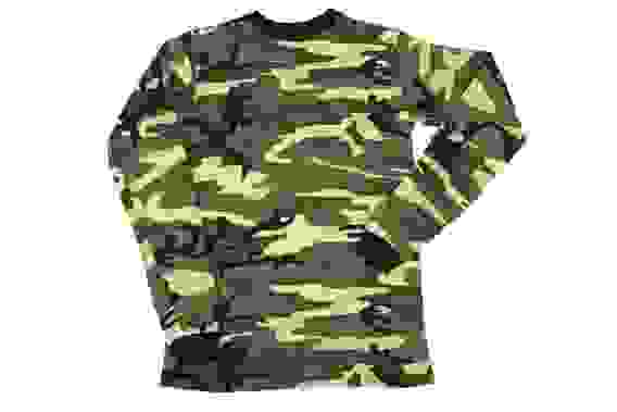 Толстовка футер, цв.флора зеленая (5XL)