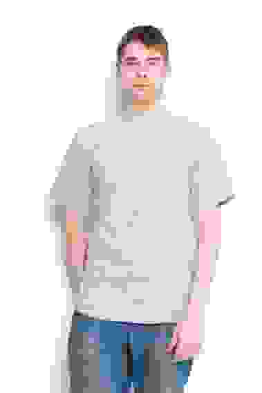 Футболка V-образный вырез кулирка ,меланж (XXXL )