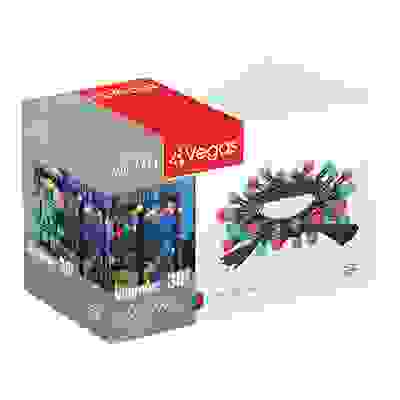 Электрогирлянда &quot;Шарики&quot; 30 разноцветных мигающ LED ламп, зеленый провод, 5 м соед.